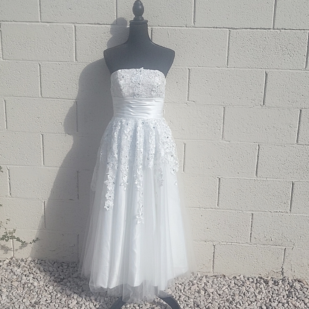 TEA Lenght Wedding Dress